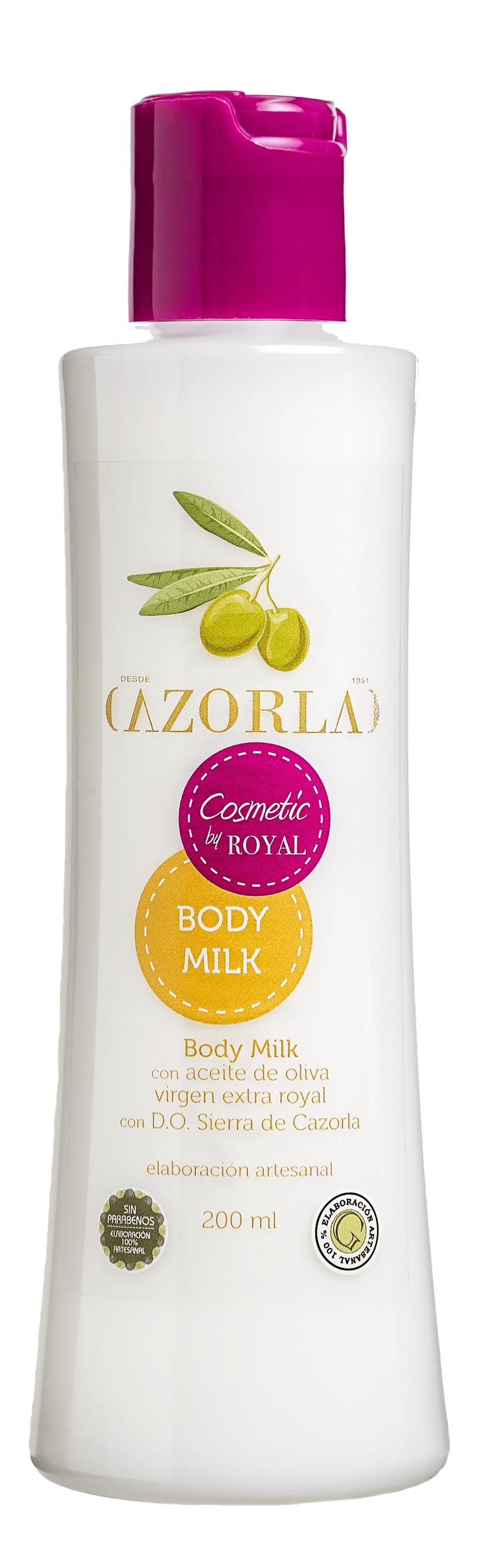 картинка Молочко для тела с оливковым маслом Казорла Роял 200 мл от магазина Winner