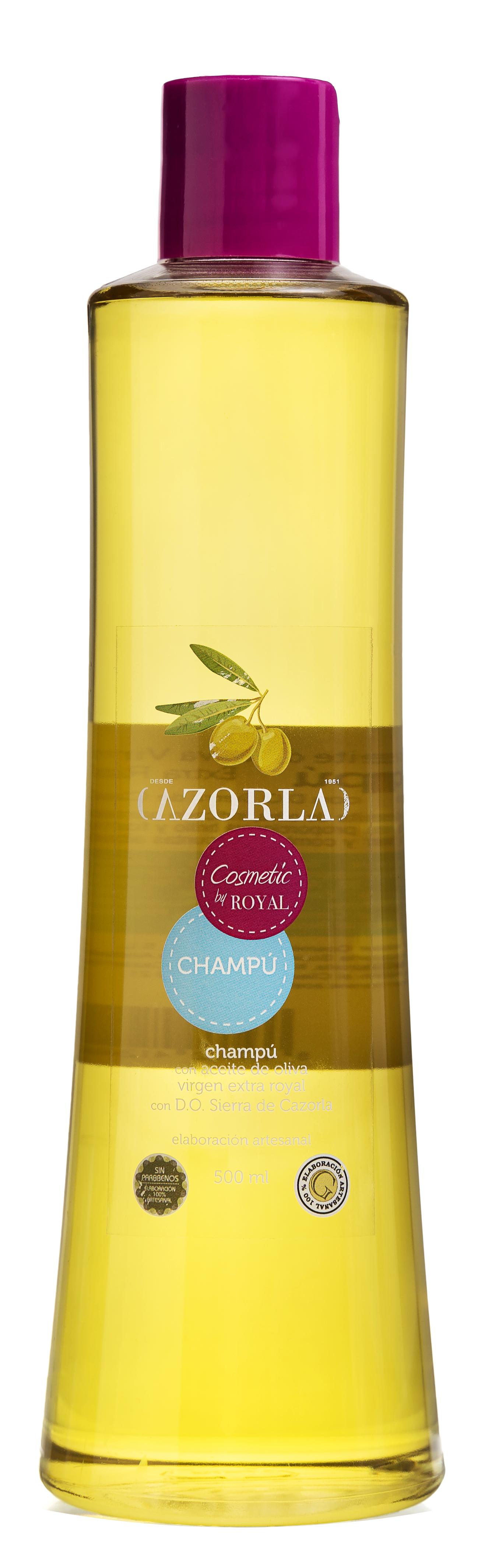 картинка Шампунь для волос с оливковым маслом Казорла Роял 500 мл от магазина Winner