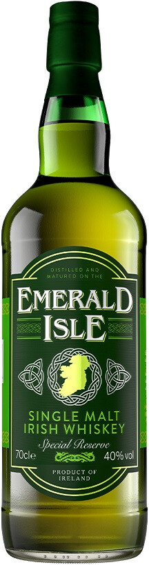 картинка Emerald Isle Single Malt Irish Whiskey 0,7 магазин Winner являющийся официальным дистрибьютором в России 