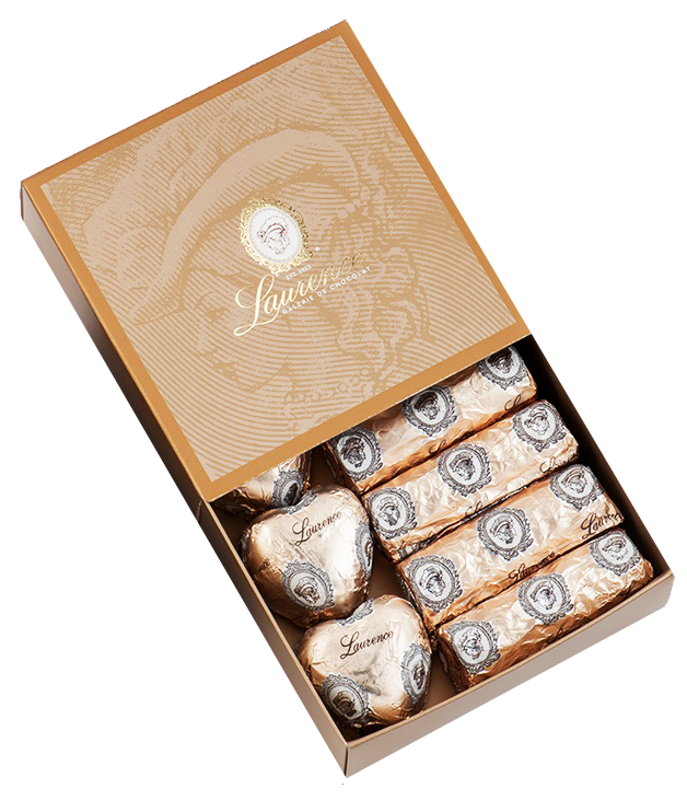 картинка Набор шоколадных конфет подарочный Лауренце 255 г магазин Winner являющийся официальным дистрибьютором в России 