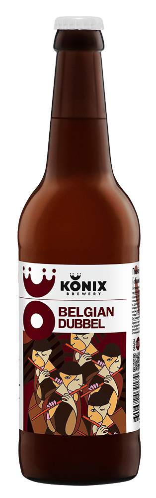 картинка Пиво Коникс Бельгийский дюббель 0,5 л магазин Winner являющийся официальным дистрибьютором в России 
