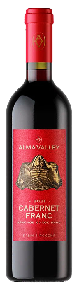 картинка Вино сортовое сухое красное Каберне Фран Альма Велли 0,75 л от магазина Winner