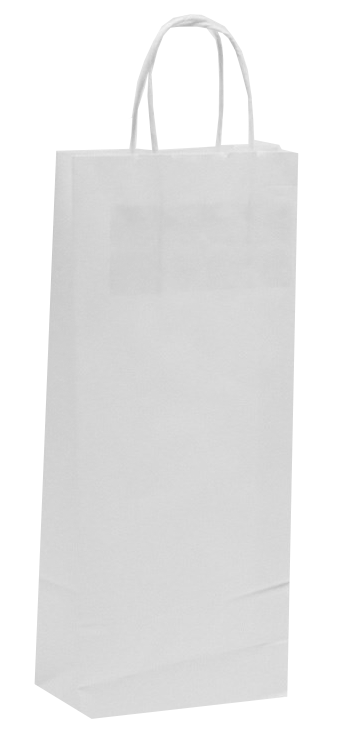 картинка Крафт пакет белый без печати (34х14х8 см) магазин Winner являющийся официальным дистрибьютором в России 