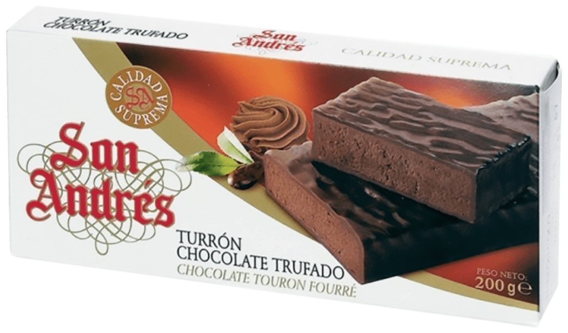 картинка Туррон из трюфеля в темном шоколаде 200 г магазин Winner являющийся официальным дистрибьютором в России 